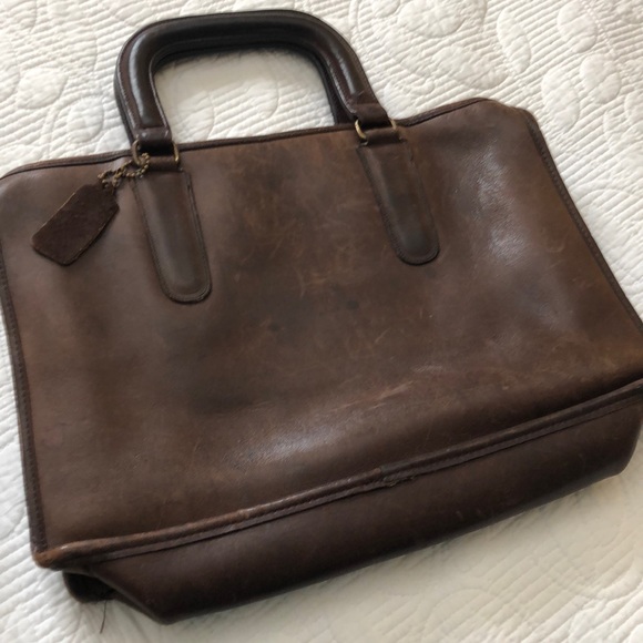 vintage coach briefcase satchel